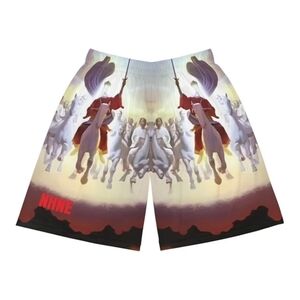 New Heaven New Earth Men's Badketball Shorts